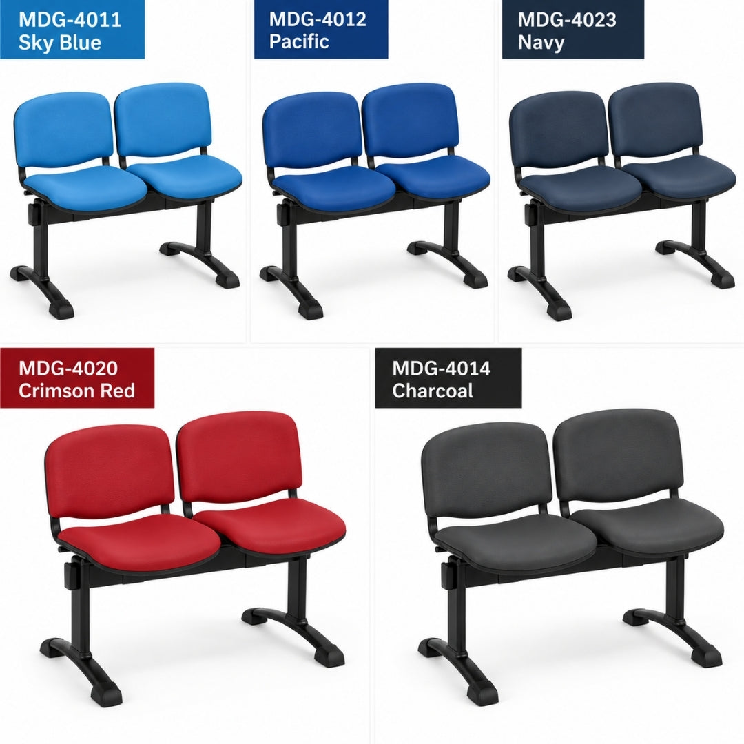 Ecton Beam Patient Waiting Room Seating Chairs - 2 Seater