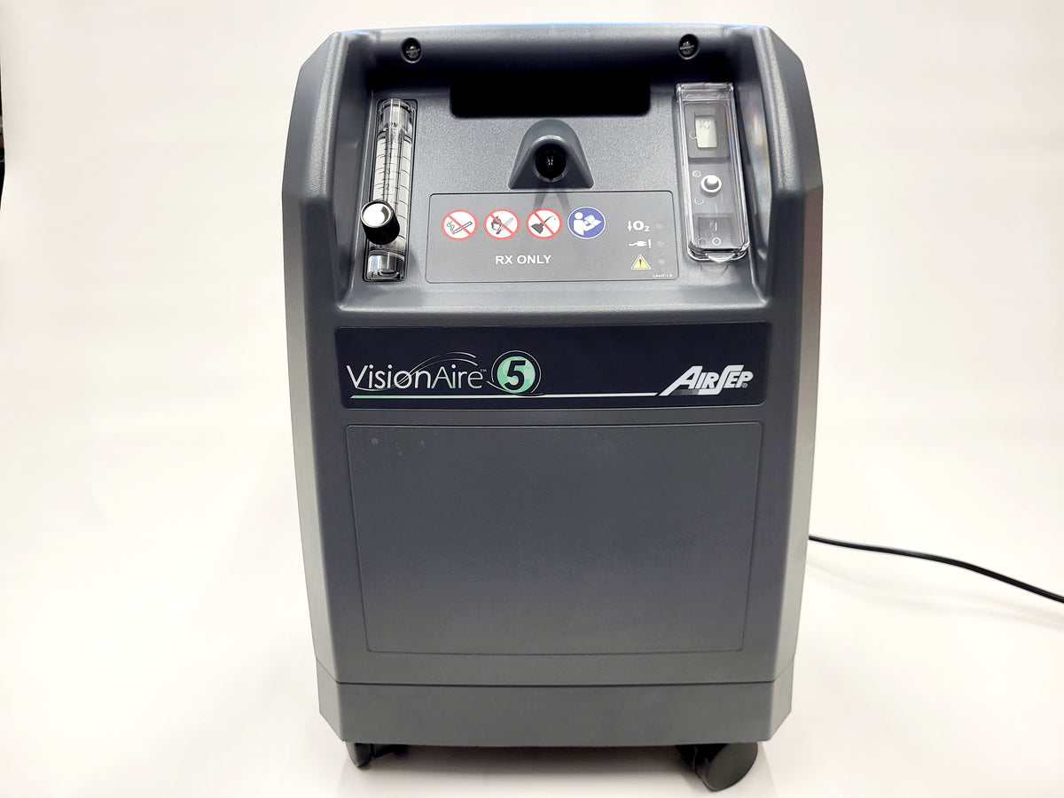 AirSep VisionAire 5 Litre Oxygen Concentrators - Ex demo front view