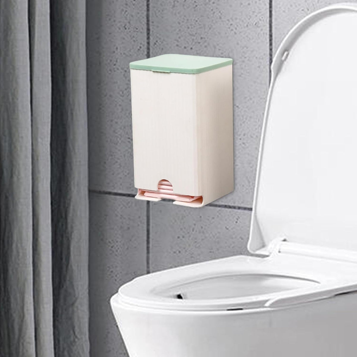 Multifunctional Wall Mounted Tissue Cotton Swab Holder for Bathroom Kitchen