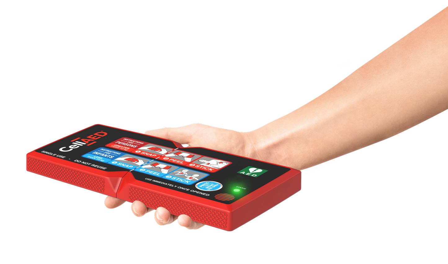 CellAED- World's first personal AED- standalone