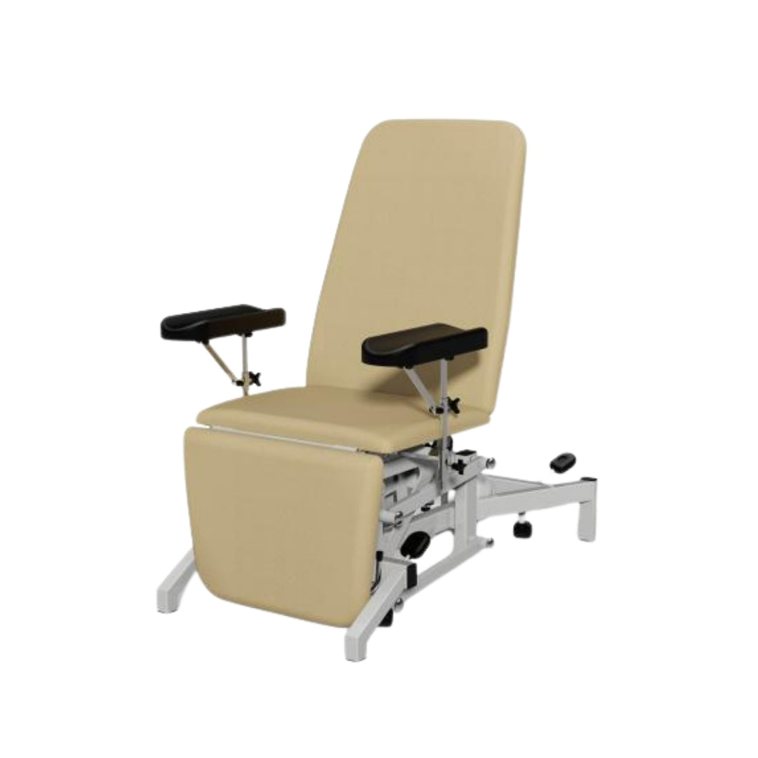 Plinth Medical 93BE 3-Section Phlebotomy Treatment Couch - Electric