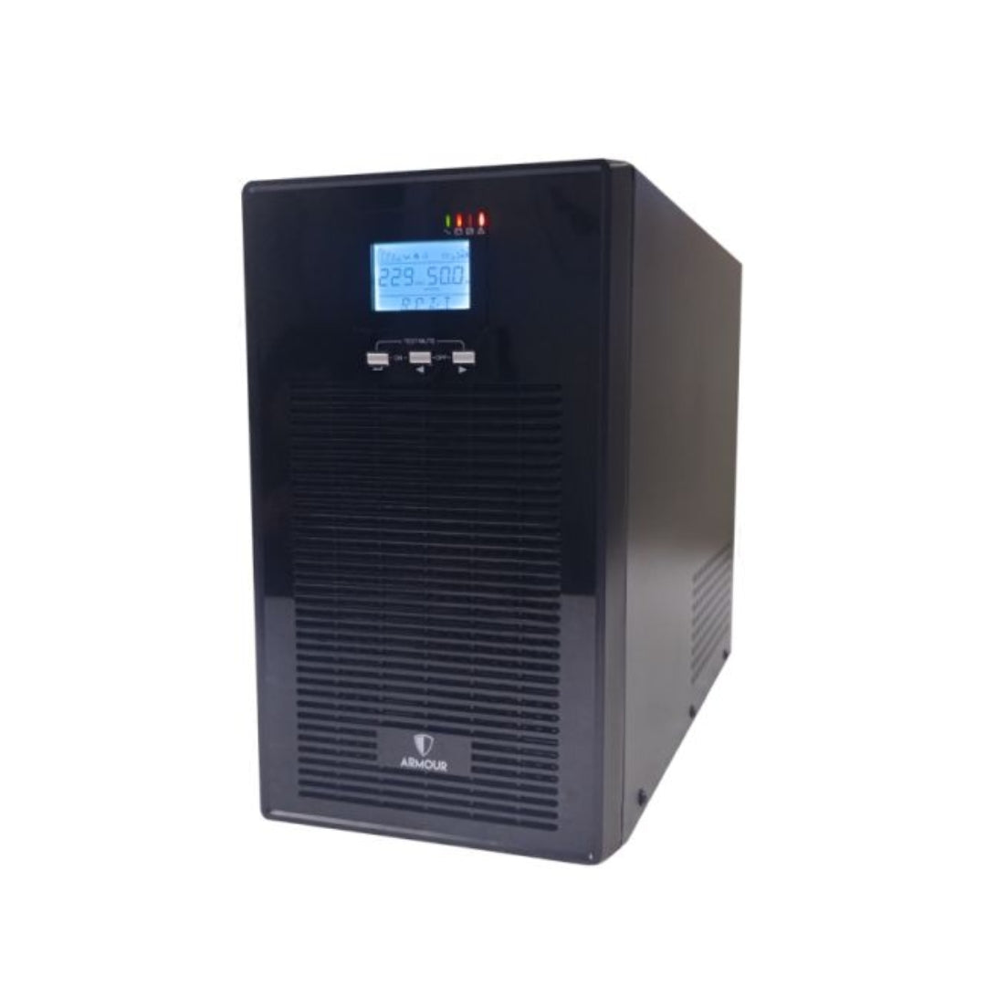 Armour 3000VA UPS -2400W - LCD Display - Uninterrupted Power Supply