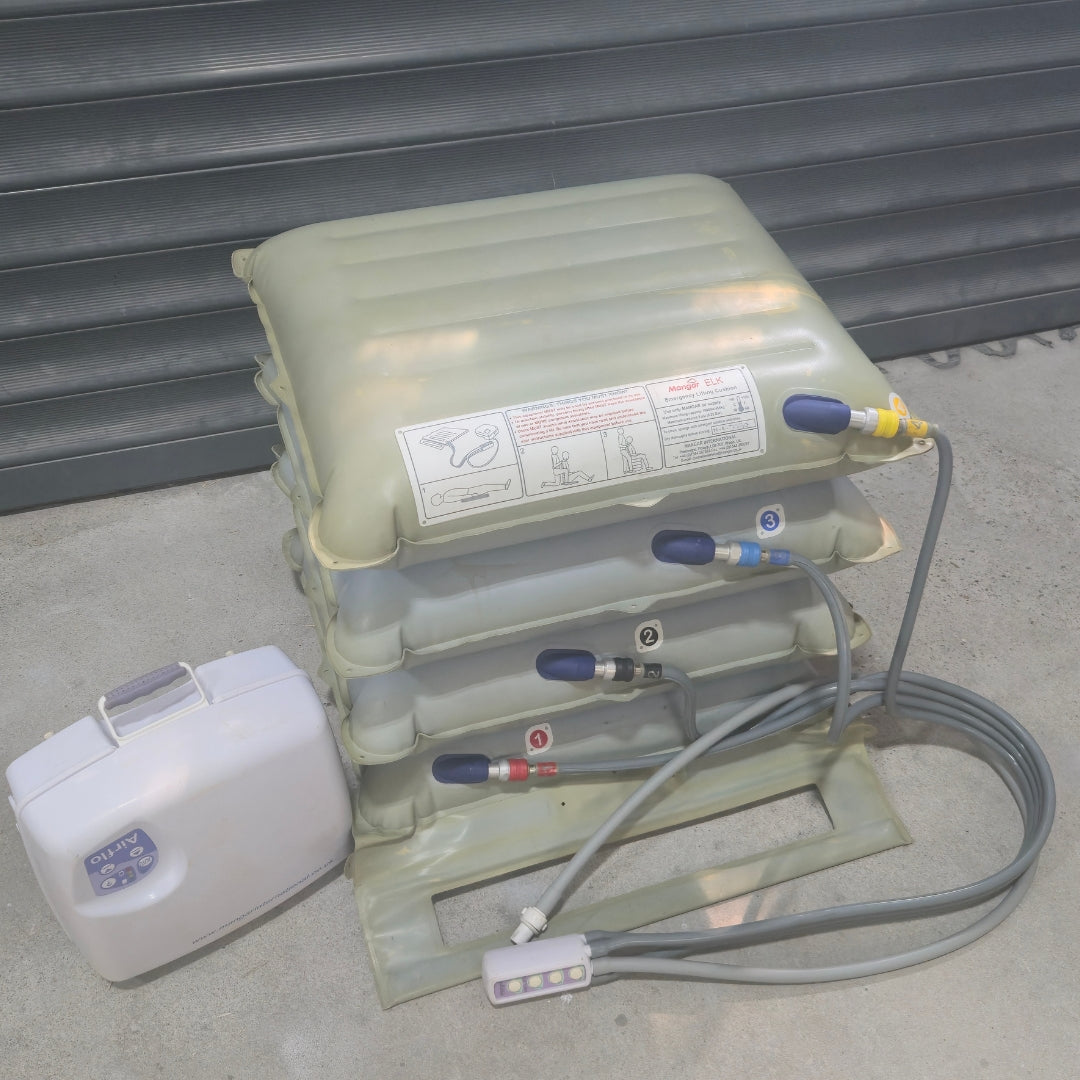 Refurbished Mangar ELK Emergency Lifting Cushion Bleb Kit B + Airflow MK2 Compressor