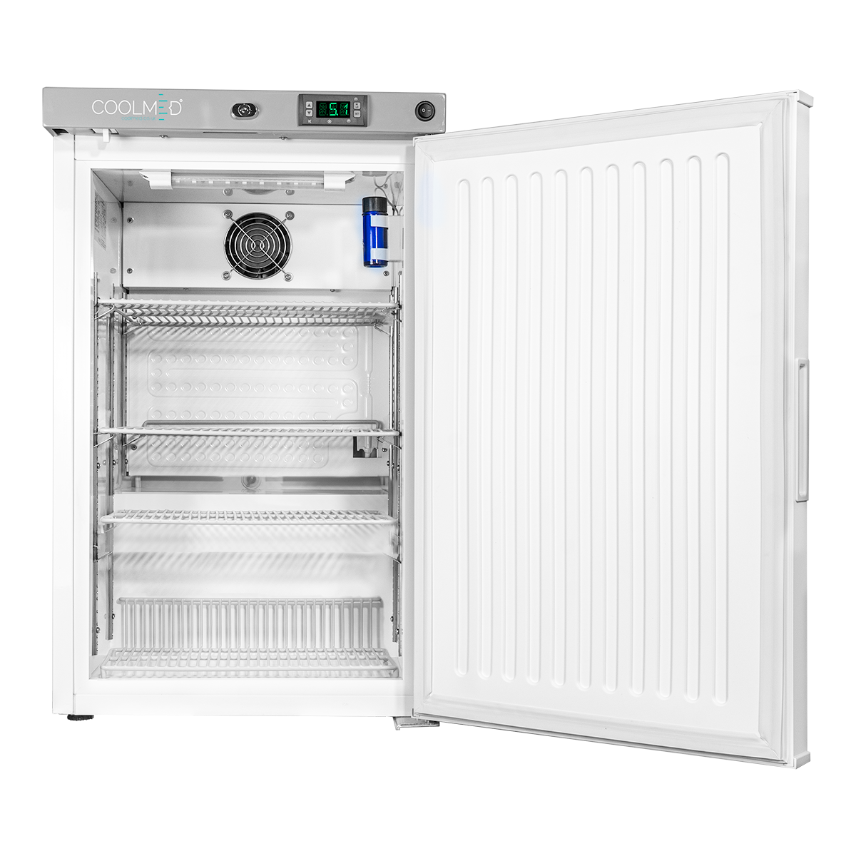 CMRTSS59 Solid Door Room Temperature Storage Cabinet - internal view