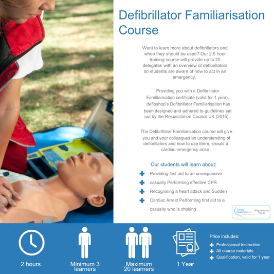 Defibrillator Familiarisation course