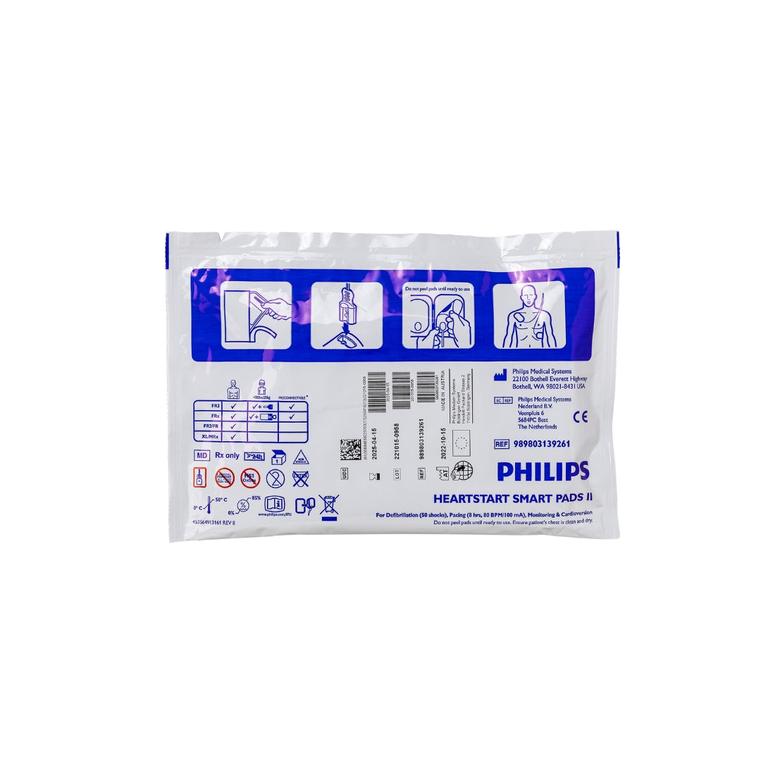 Philips HeartStart FRX Defibrillator Pads - Adult