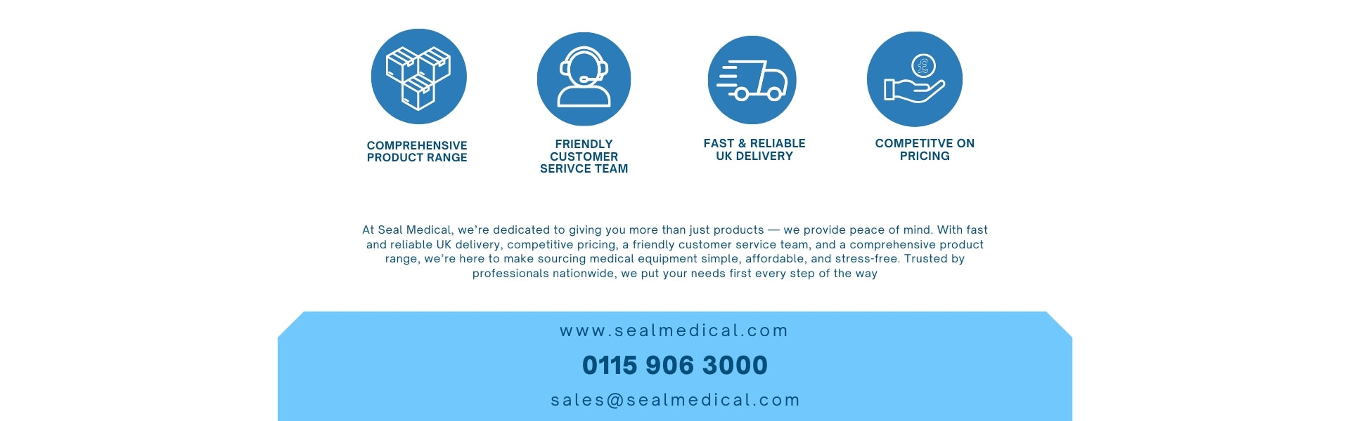 AT Seal Medical, we're dedicated to giving you more than just products.
