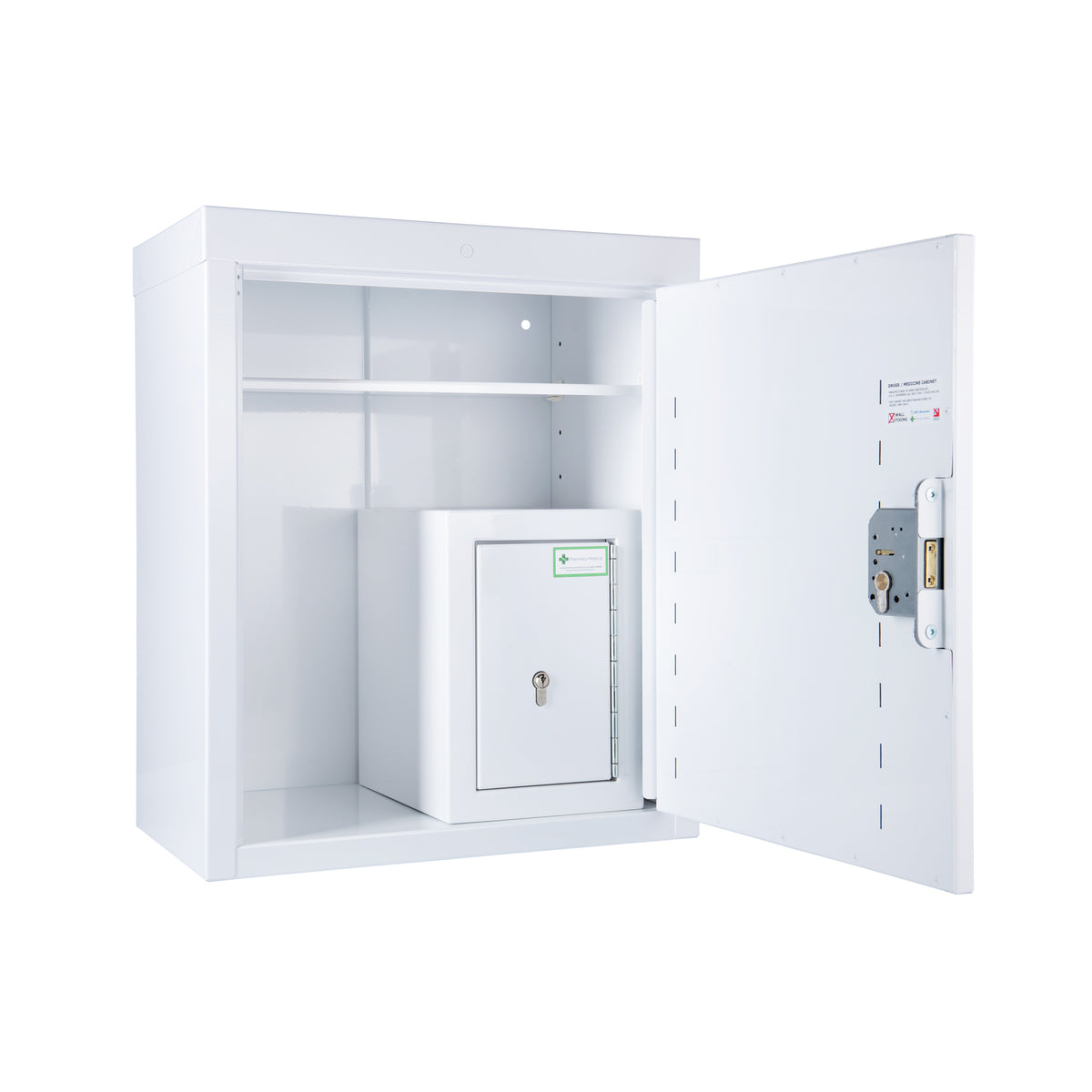 Pharmacy Medical HECCMC250A Medicine Cabinet – Internal Controlled Drugs Cabinet – 600 x 500 x 300mm