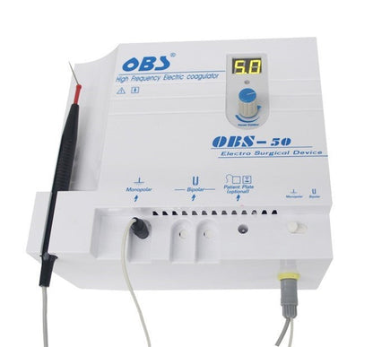 OBS- 50 High Frequency Electrical Coagulator (Alternative to ConMed Hyfrecator 2000) Gold Bipolar Package