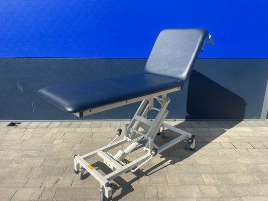 Reconditioned Two Section Hydraulic Medical / Physio Treatment Couch