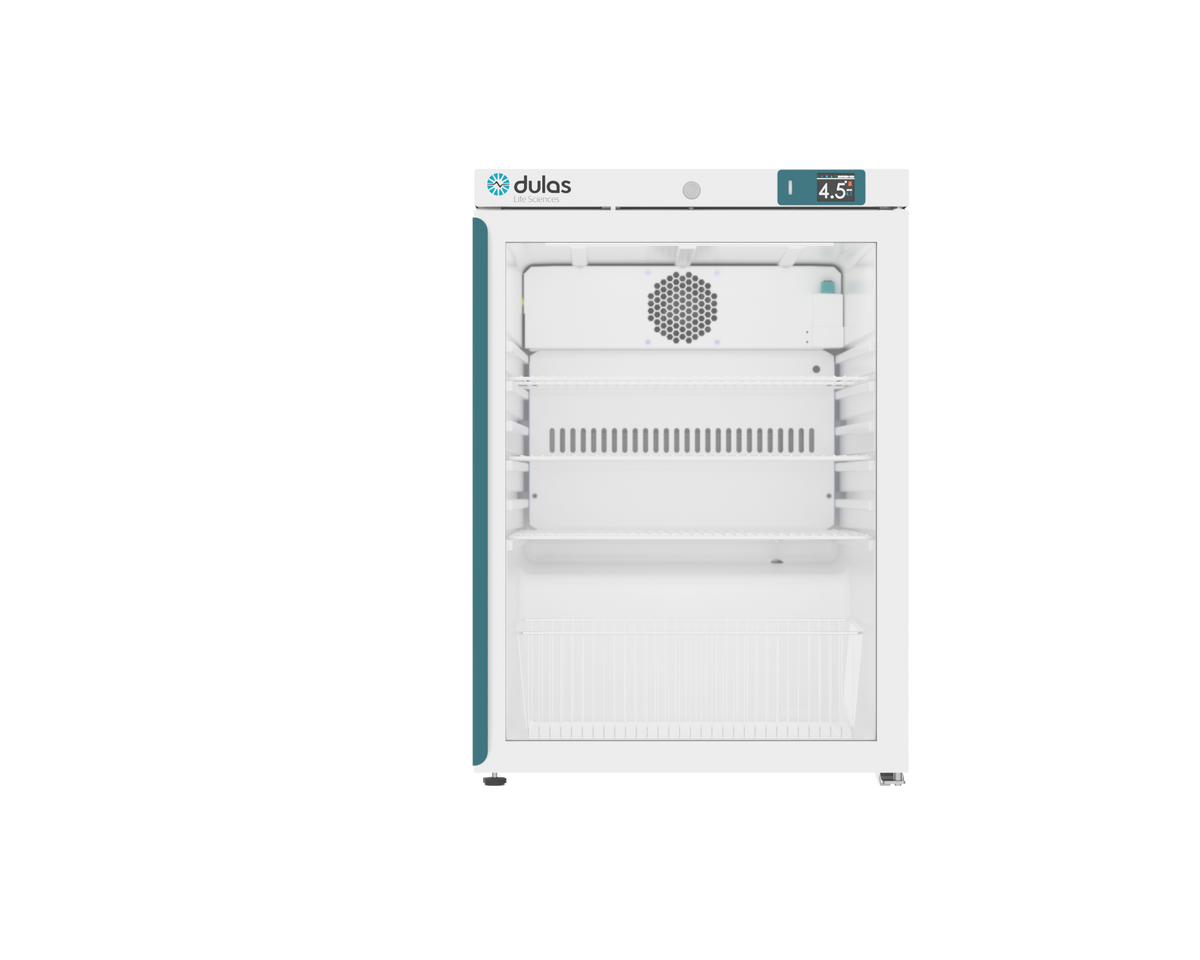 Dulas Under Counter Pharmacy Refrigerator 145lt With Glass Door
