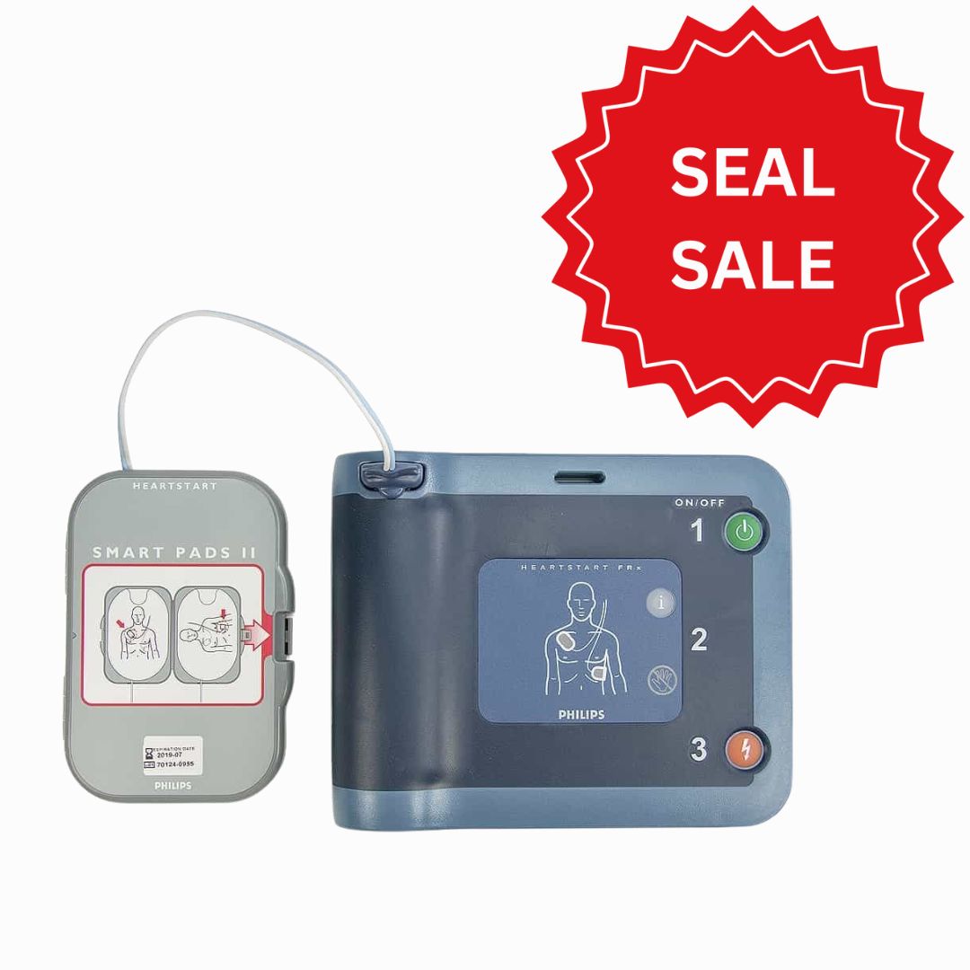 Philips - Heartstart FRX Semi Automatic Defibrillator inc battery, pads and std carry case