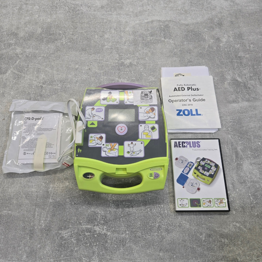Pre - Owned, Zoll AED Plus Fully-Automatic Defibrillator