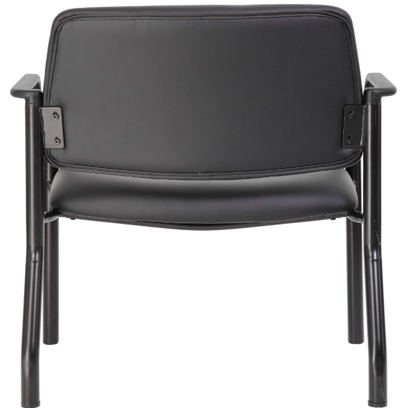 35 Stone Vinyl Visitor Chair with arms