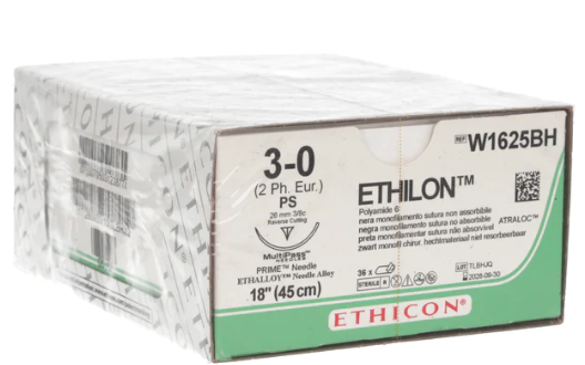 Ethilon Suture - 26mm 45cm - 3.0USP x 36
