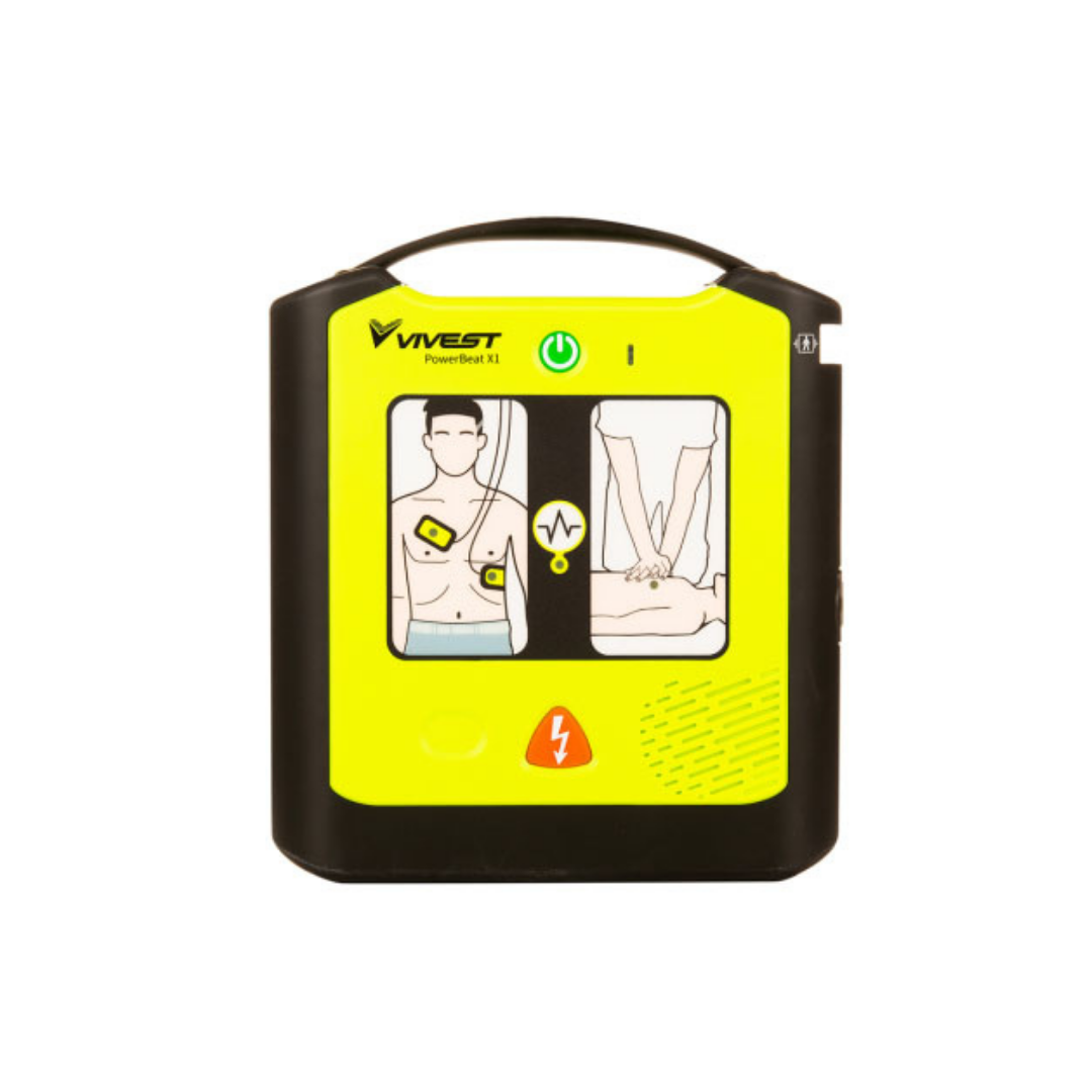 Vivest PowerBeat X1 Semi-Automatic Defibrillator
