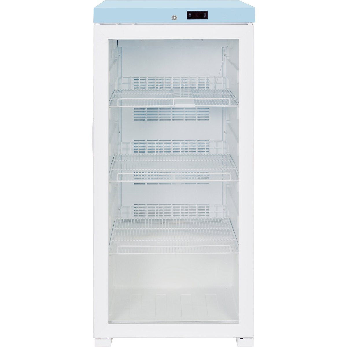 Medical Refrigerator Upright Glass door 280 Litre 3 Shelf