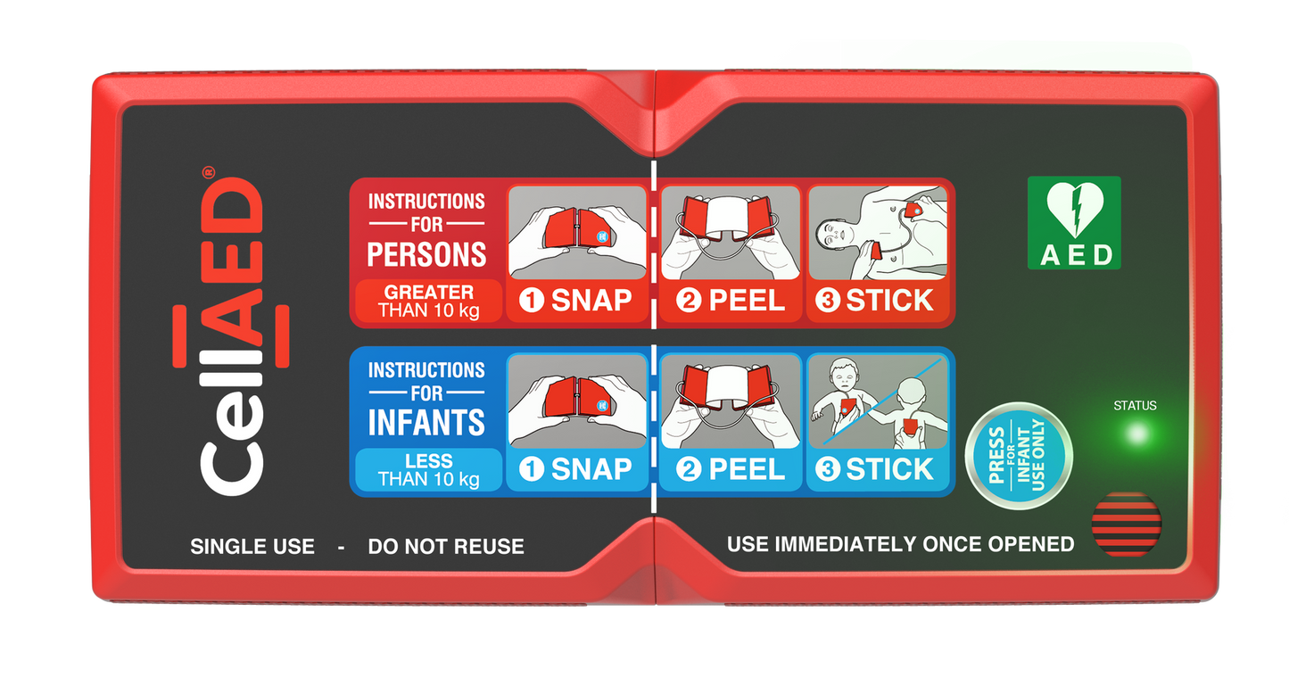 CellAED- World's first personal AED- standalone