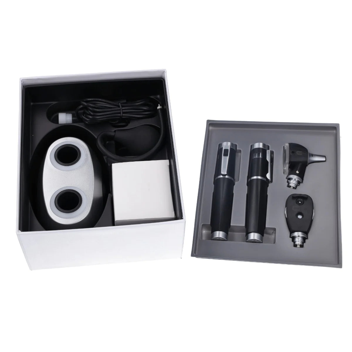 Otoscope & Ophthalmoscope Desk Set - inside box