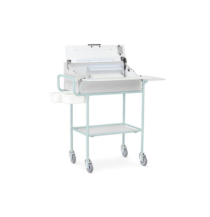 Dispensing Trolleys - Standard Capacity, Melamine- MT100- 750 x 490 x 1130mm