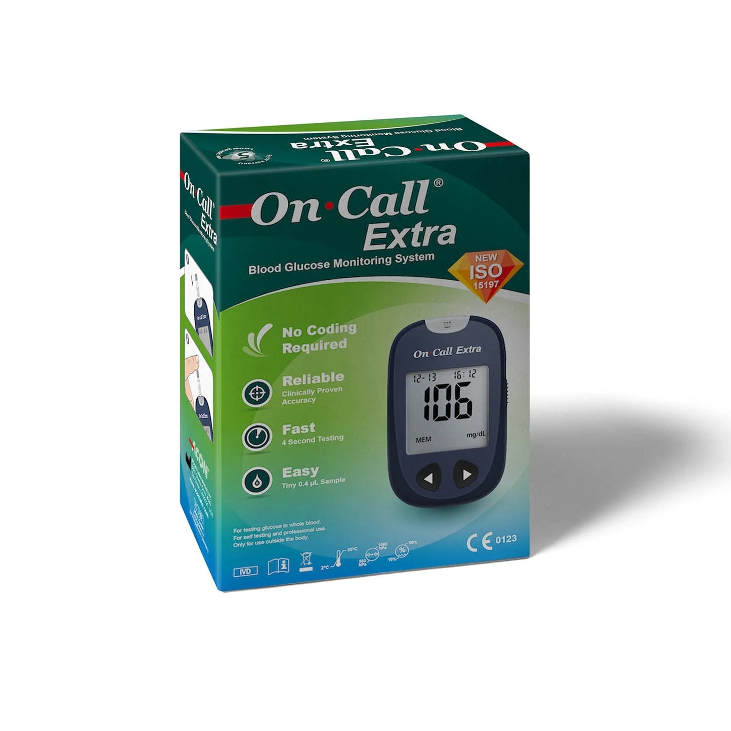On Call Extra Blood Glucose Meter Kit