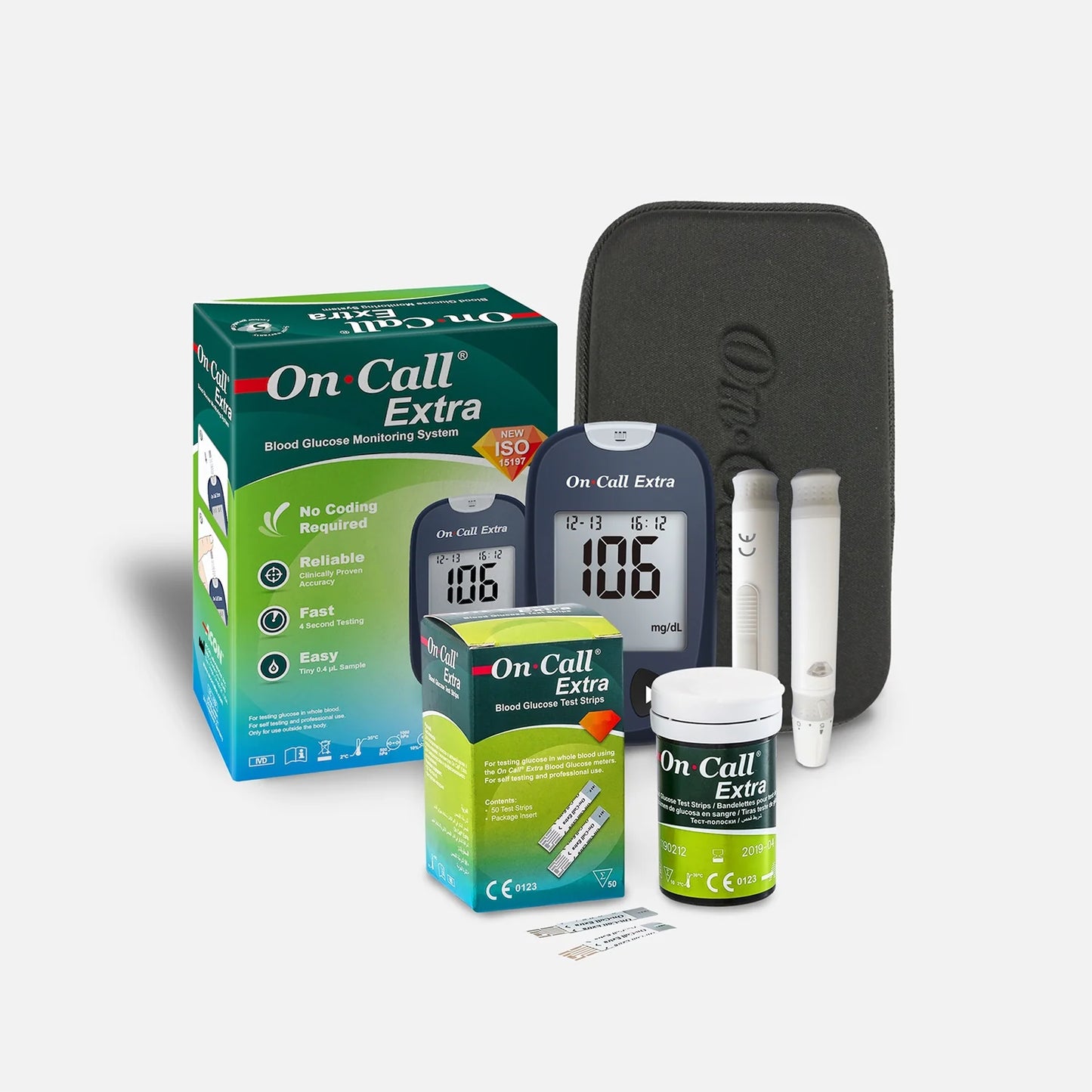 On Call Extra Blood Glucose Meter Kit
