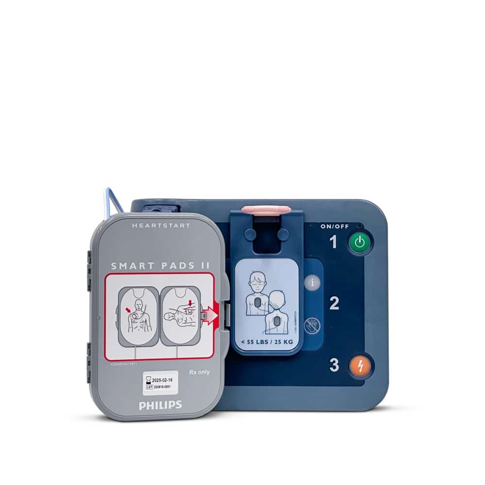 Philips HeartStart FRx Defibrillator with Carry Case & Child Key