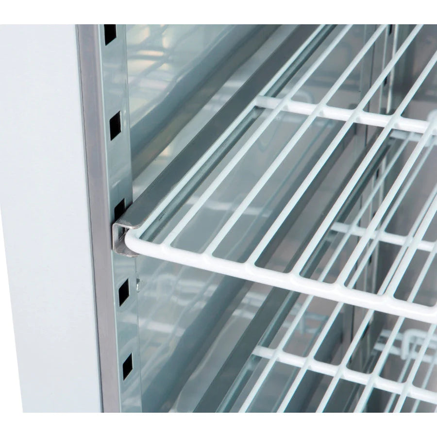 Lec Medical 600 Litre Freestanding Large Fridge - Glass Door - PSR600