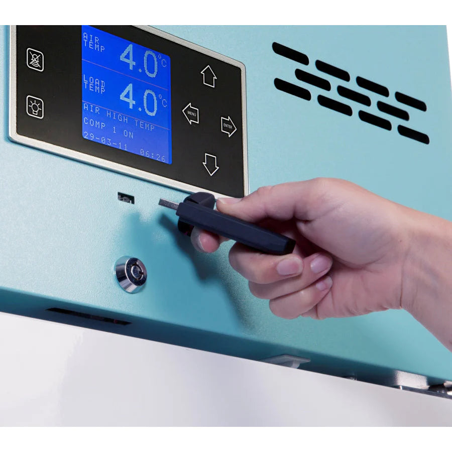 Lec Medical 1200 Litre Freestanding Large Fridge - Glass Door - PGR1200