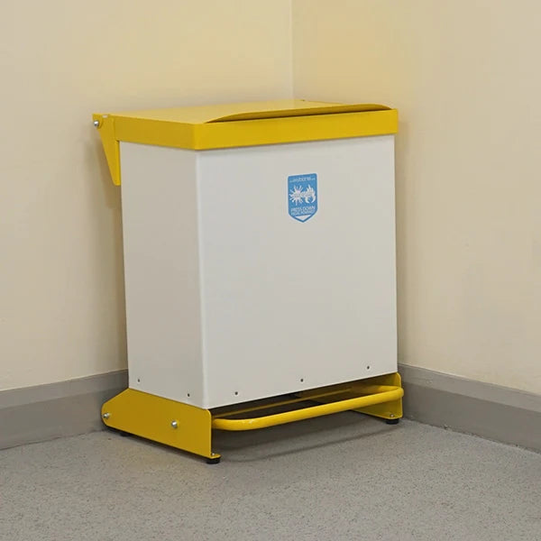 42L Feminine Hygiene Bin | Foot Pedal Sanitary Waste Bin