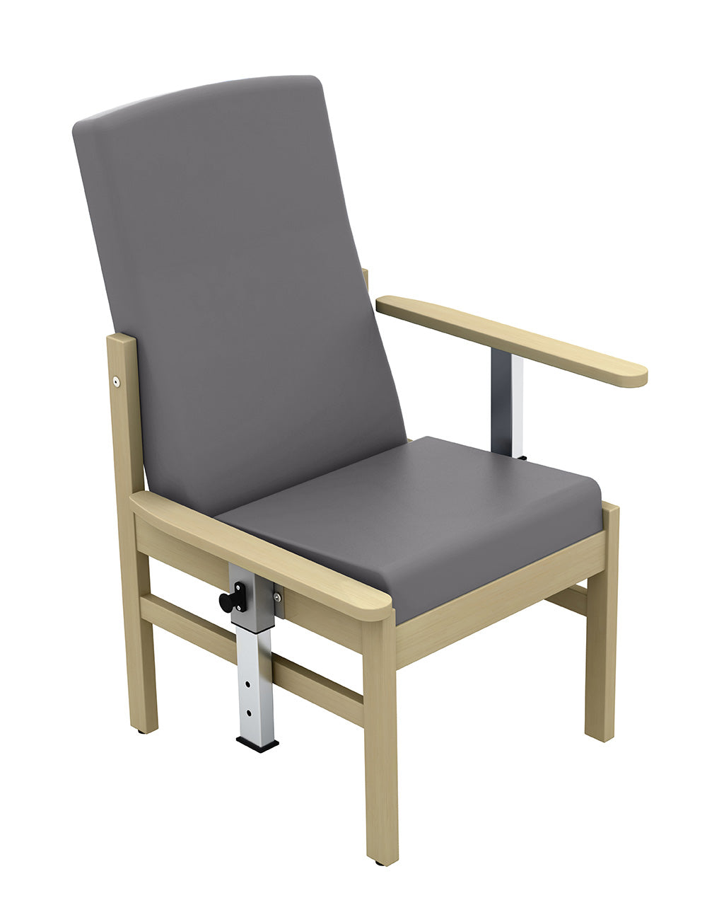 Sunflower - Atlas Patient Mid Back Arm Chair with Drop Arms