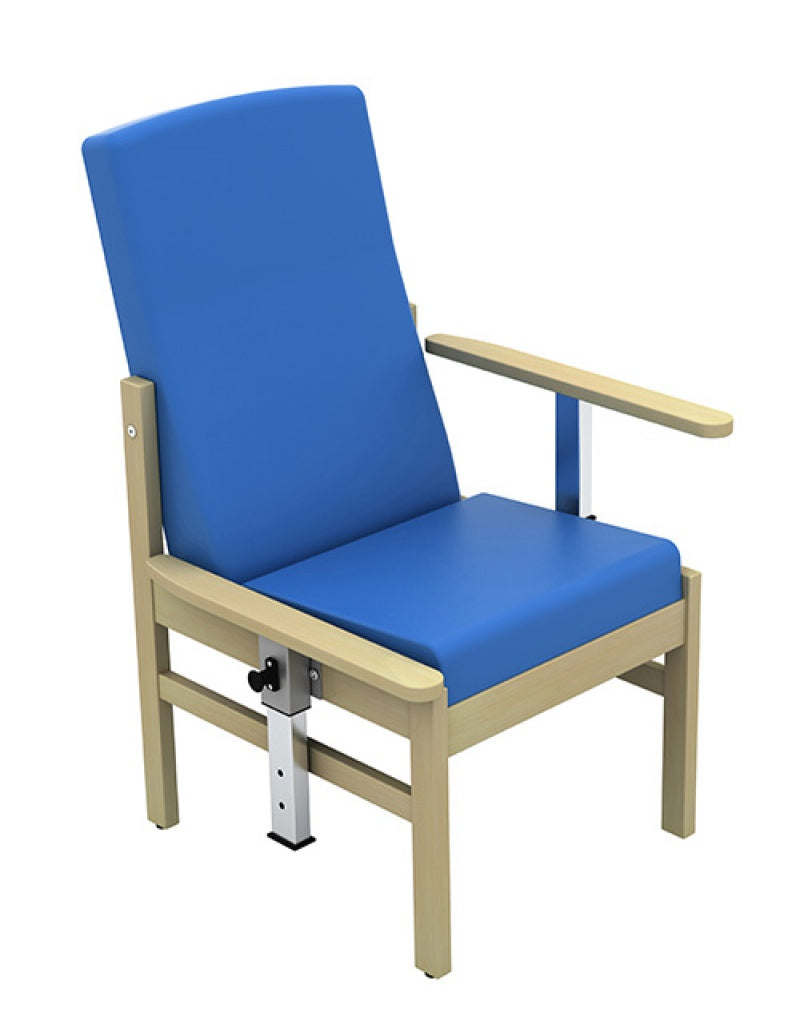 Sunflower - Atlas Patient Mid Back Arm Chair with Drop Arms