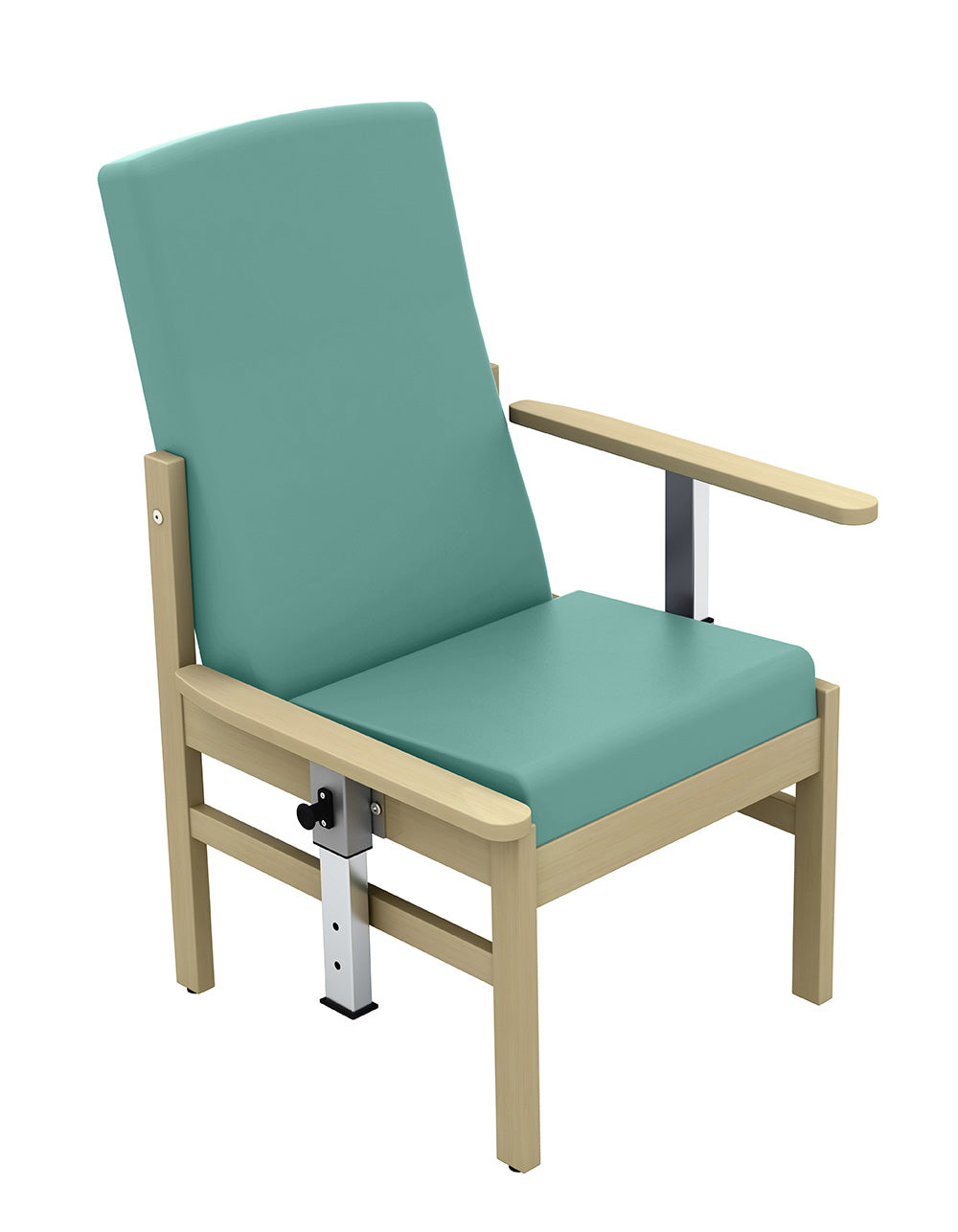 Sunflower - Atlas Patient Mid Back Arm Chair with Drop Arms