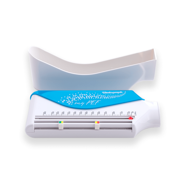 Vitalograph - Peak Flow Meter myPEF With oval mouth section and dust cover