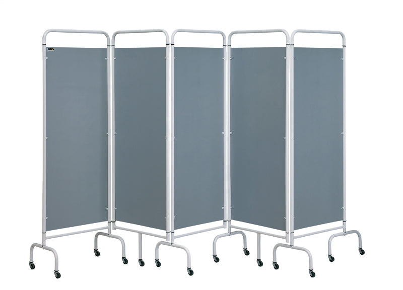 Sunflower - 5 Panel Mobile Folding Hospital Ward Screen
