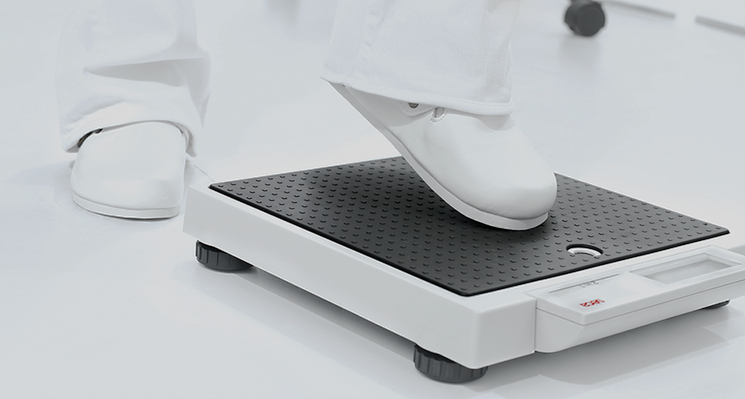seca 877 - Class III digital flat scale with mother-child function