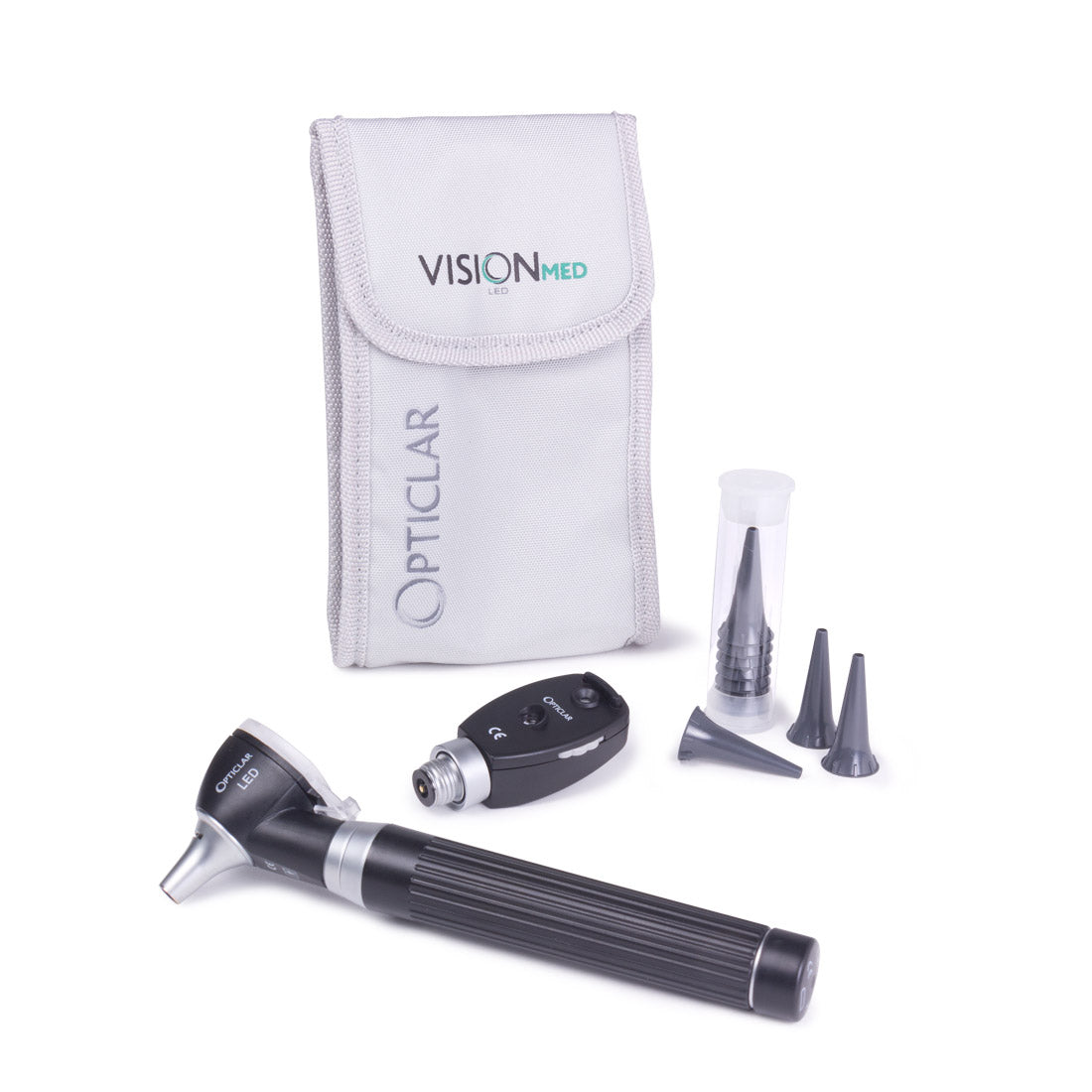 Opticlar - Pocket Diagnostic Set in Pouch - 1 Handle