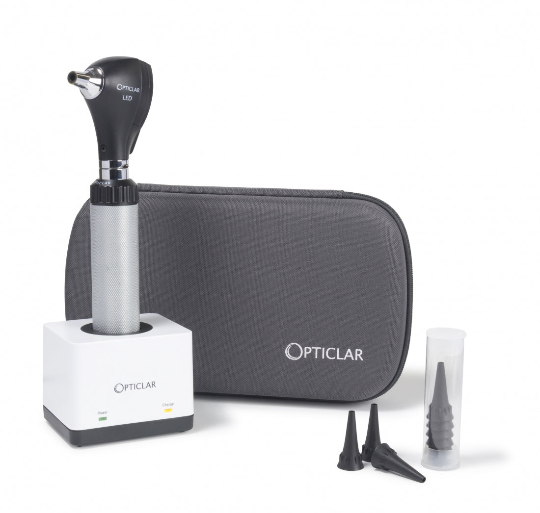 Opticlar - S1 Otoscope Set - ADAPT Lithium Rechargeable Handle