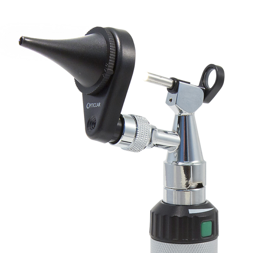 Opticlar - S2 Practice Fibre Optic LED Operating Otoscope Head – Twist Lock