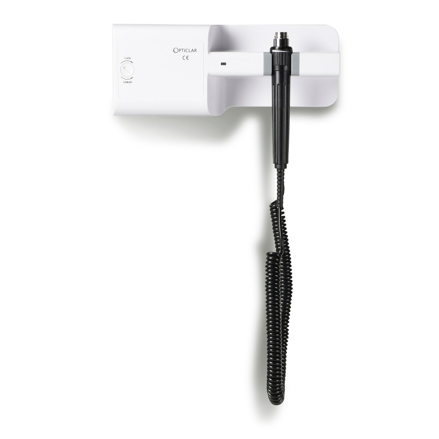 Opticlar - Single Handle Wall Unit for Twist Lock Heads - Mains Transformer and C Cell Power