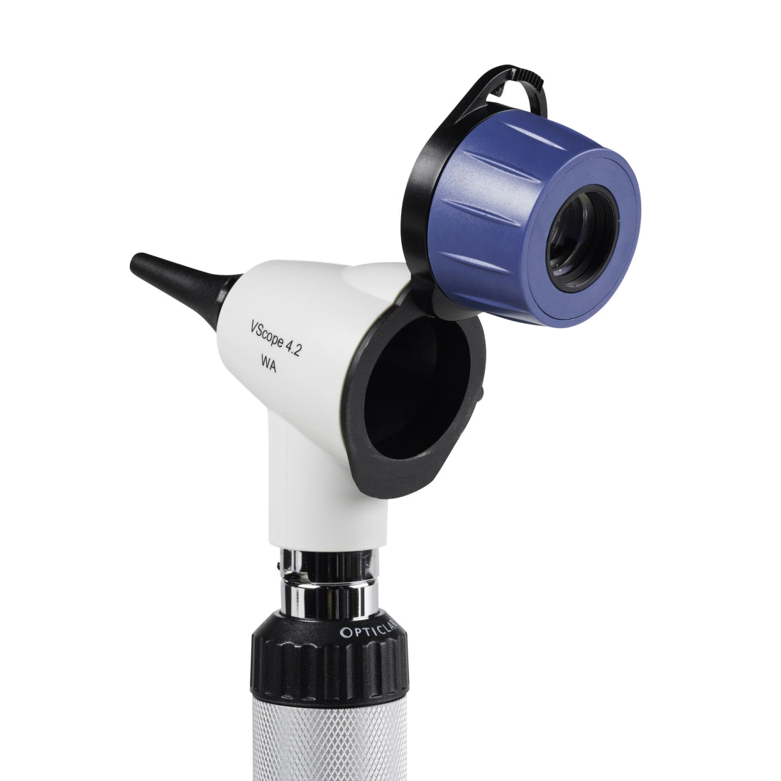 Opticlar - VScope 4.2x Diagnostic Set - ADAPT Lithium Rechargeable, Desk Rechargeable, 1 Handle