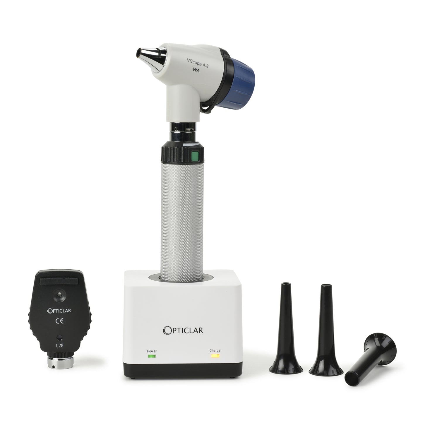 Opticlar - VarioScope Veterinary Diagnostic Set - 1 ADAPT Lithium Rechargeable Handle, Single Port Charger