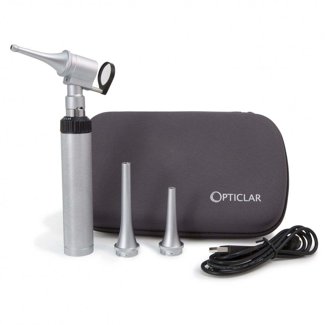 Opticlar - Veterinary Slit Otoscope Set - 1 ADAPT Lithium USB Rechargeable Handle