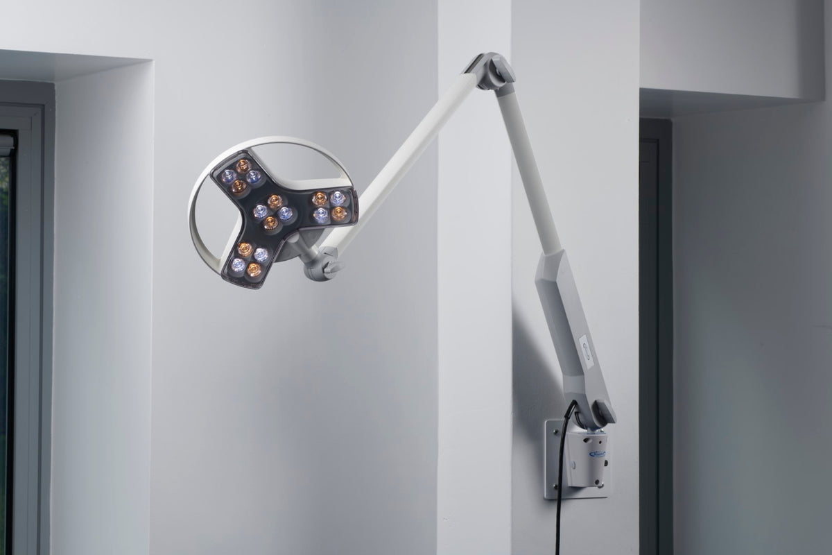 Brandon Medical - Coolview CLED23 LED Examination Light TX Arm with LED technology - wall mount