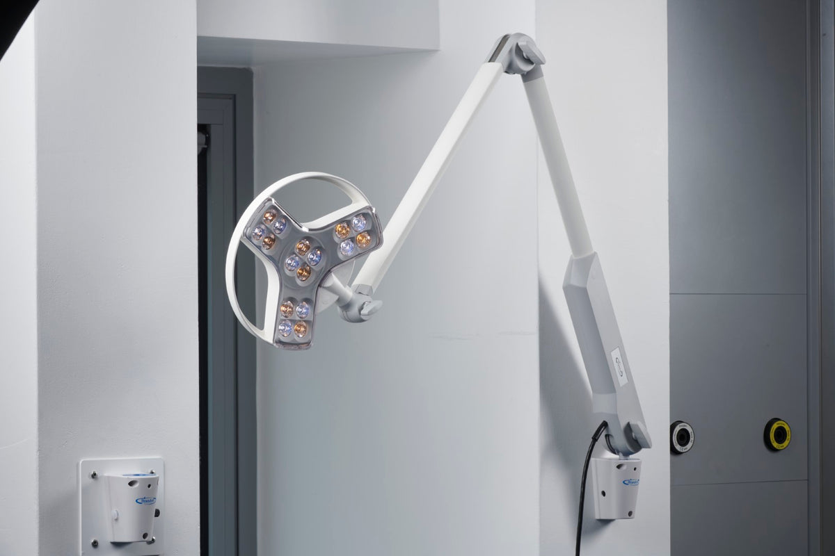 Brandon Medical - Coolview CLED23 LED Examination Light TX Arm with LED technology - wall mount