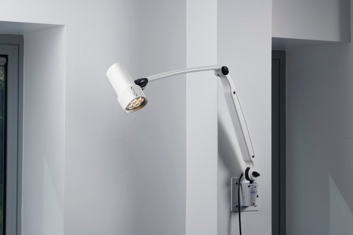 Brandon Medical - Coolview CLED53 LED Examination Light FX Arm with LED technology - wall mounted