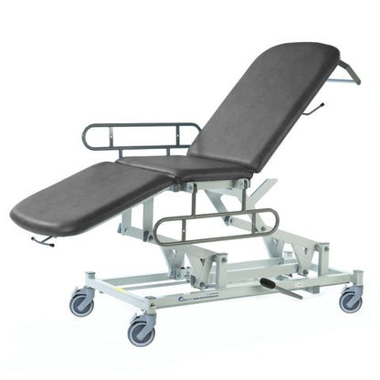 Seers - Medicare 3 Section Hydraulic Mobile Treatment Couch with gas assisted backrest