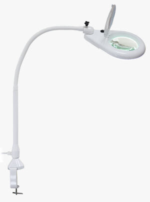 Magnifying LED lamp