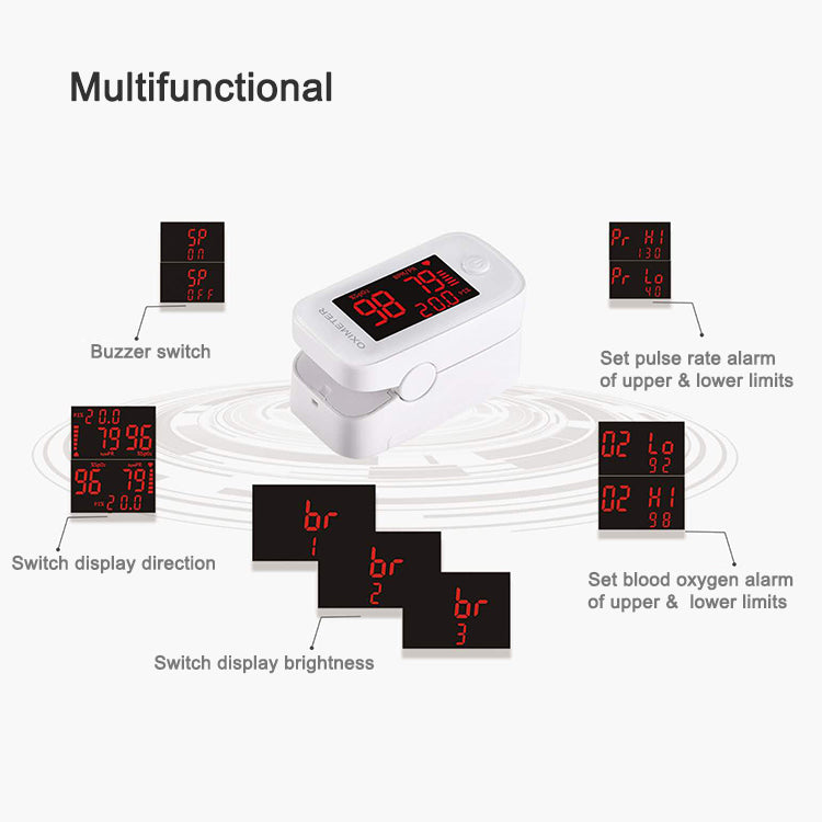 SPO2 Adult Fingertip Pulse Oximeter LED Approved For use within doctors surgery / home use