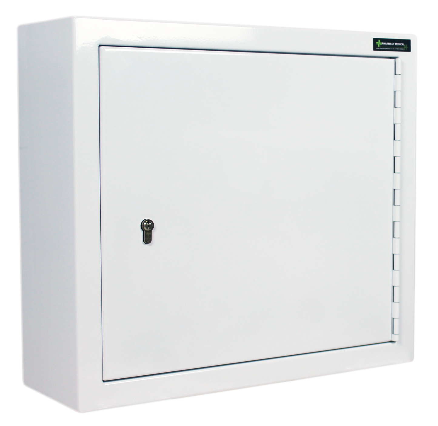 Pharmacy Medical - HECDC101S CONTROLLED DRUGS CABINET 480 X 560 X 160mm | 2 SHELVES (Adjustable) | R or L HINGE